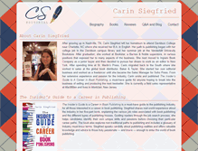 Tablet Screenshot of carinsiegfried.com